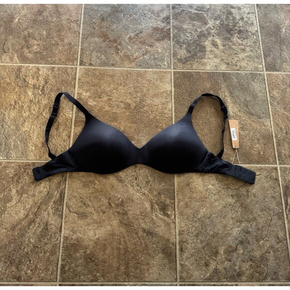 Skims Wireless Form Push up Bra Onyx 32DDD - Picture 1 of 7
